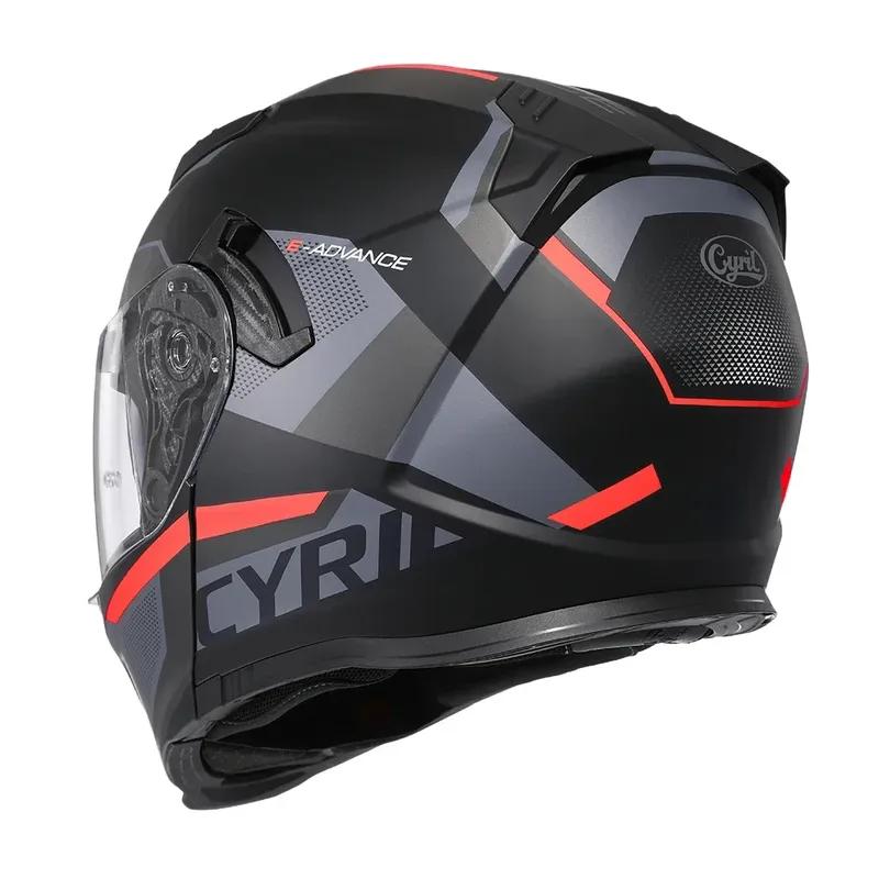 Kask motocyklowy z podwójnym wizjerem, modułowy, podnoszony, pełnotwarzowy, dla dorosłych mężczyzn i kobiet, zatwierdzony DOT AH121