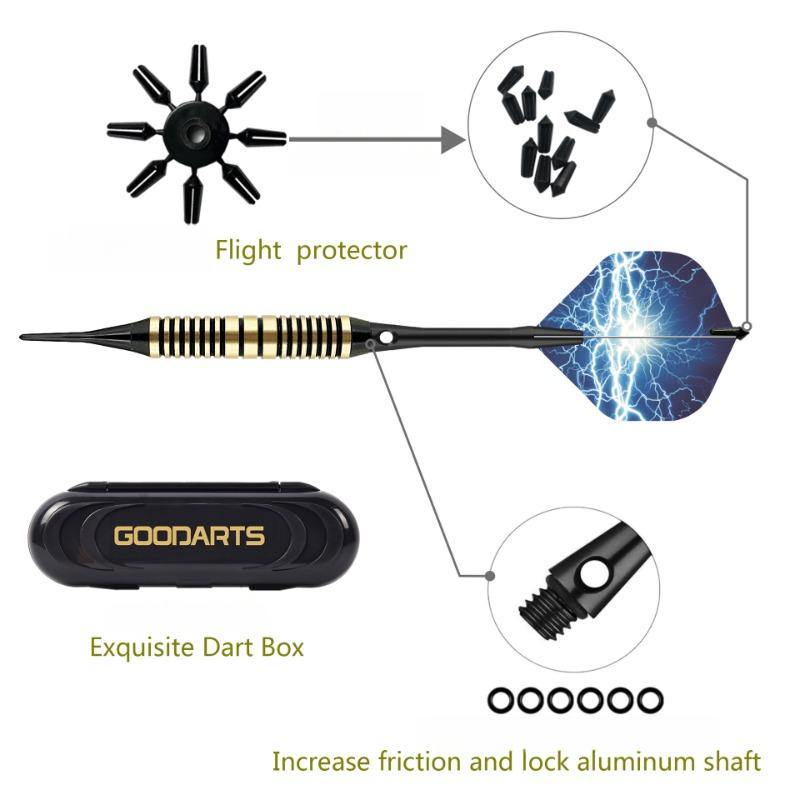 20g Darts Copper Soft Darts Needle Toys Indoor Recreational Sports Darts