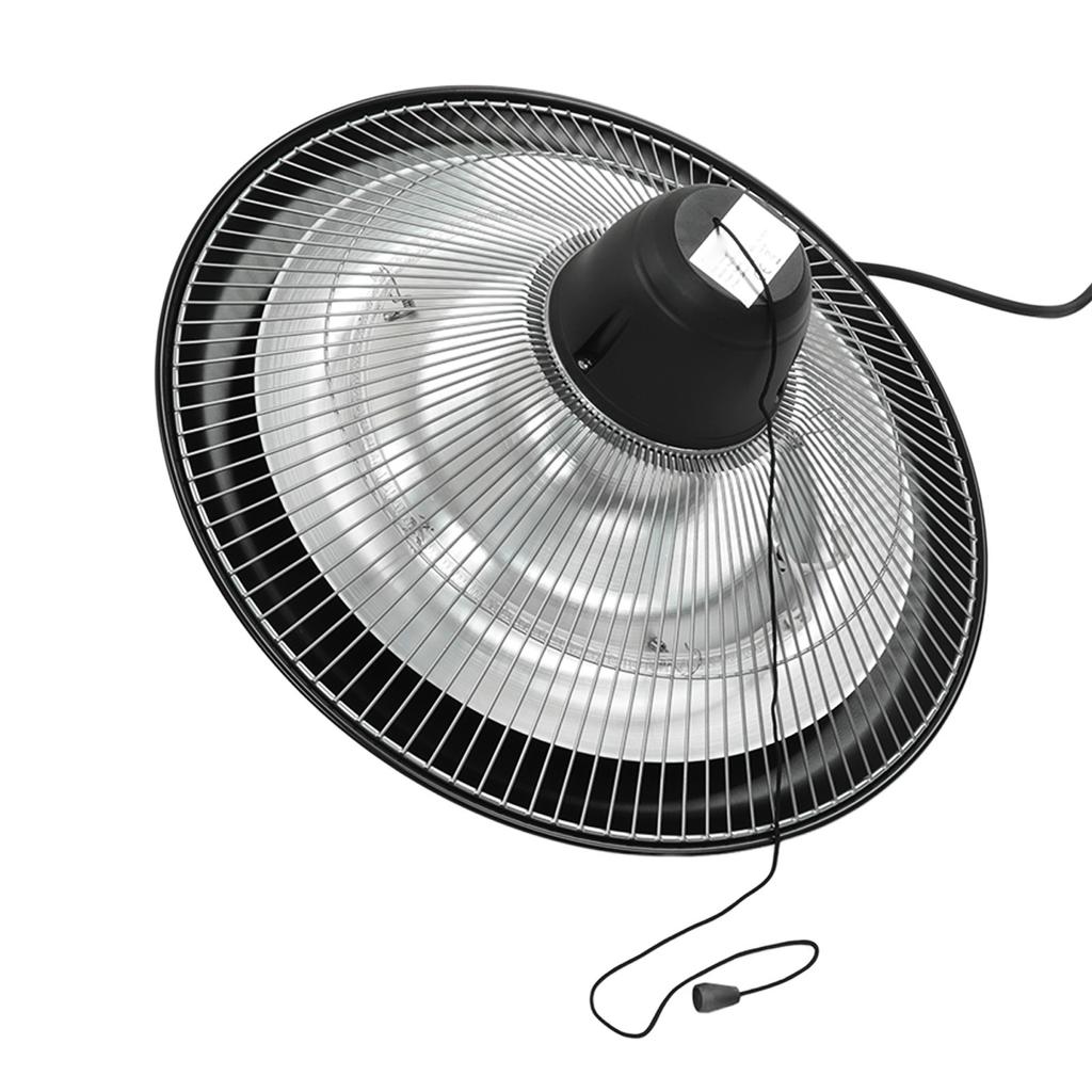 Hanging Patio Heater IP23 Waterproof Outdoor Ceiling Electric Heater Silent Operation 3s Heating