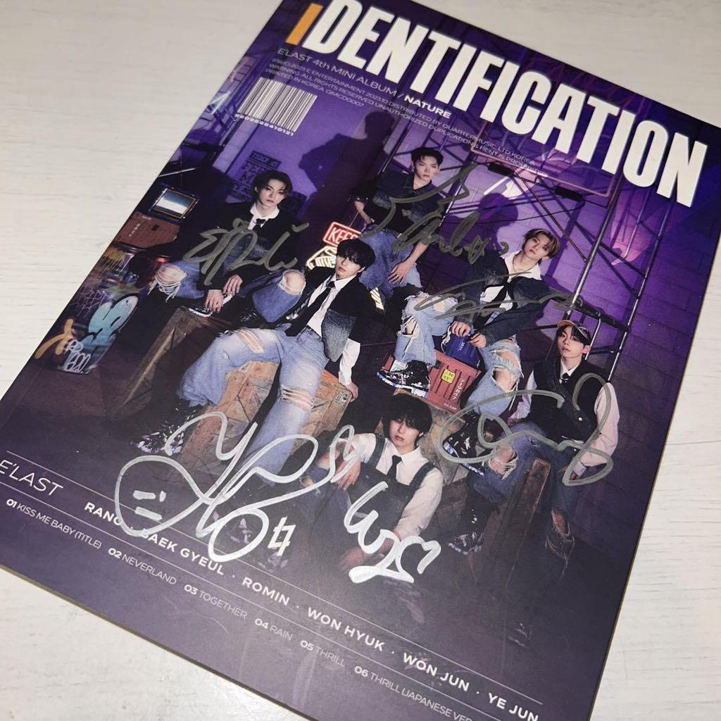 [USED] (194) Autographed ELAST iDENTIFICATION NATURE