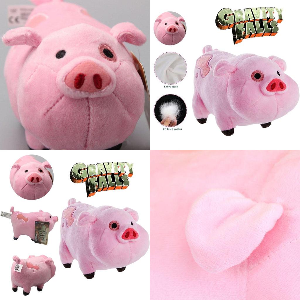 Gravity Falls Waddles Schweinchen Plüschtier Stofftier Puppe Kinder Weihnachtsgeschenk Dekorationen