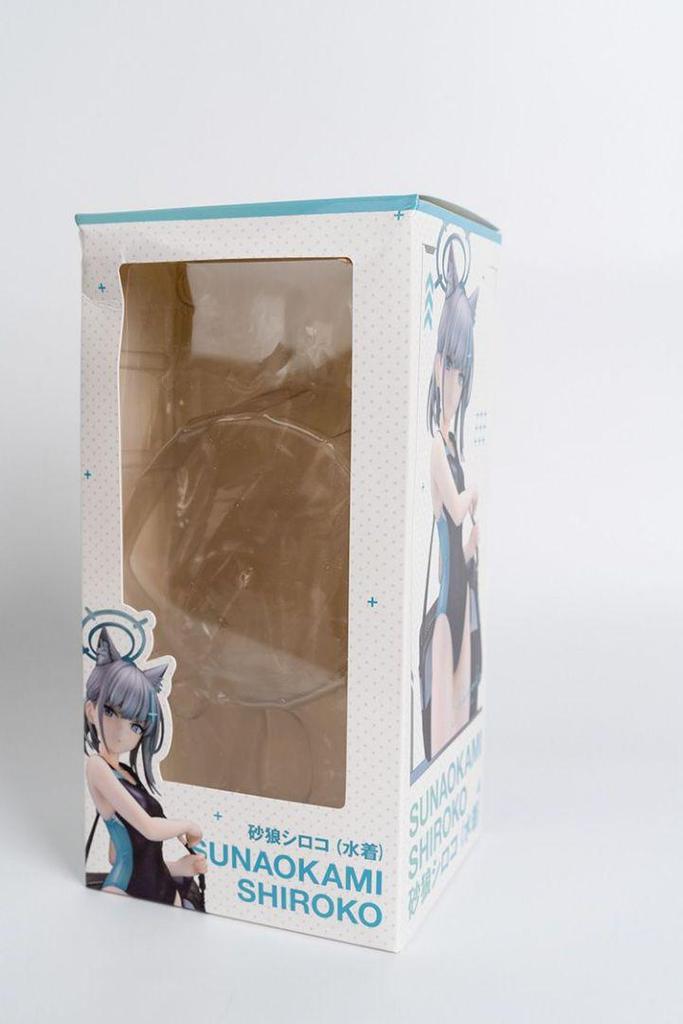 [USED] Blue Archive Swimsuit with Shoulder Bag, Sand Wolf Shiroko Figure, Height