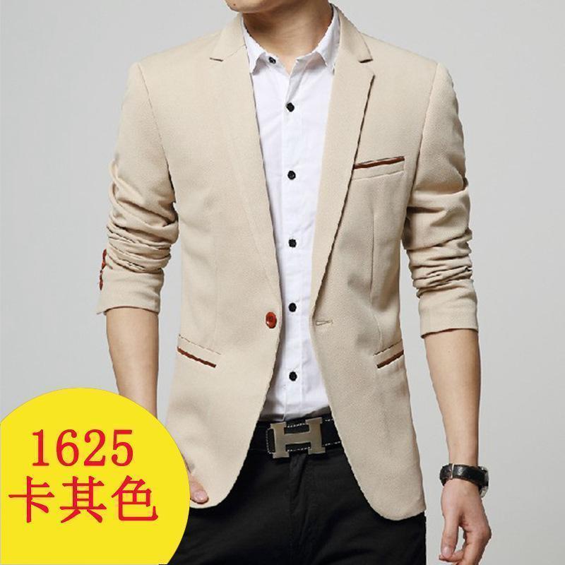 2021 Hombre Primavera y Otoño Nuevo Slim Fit Traje Chaqueta Traje Juvenil  Tendencia De Negocios comprar a buen precio — entrega gratuita, reseñas  reales con fotos — Joom