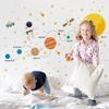 Cosmic Planet Wall Stickers Space Planet Rocket Astronaut Kindergarten Wall Decoration Children's Wall Stickers