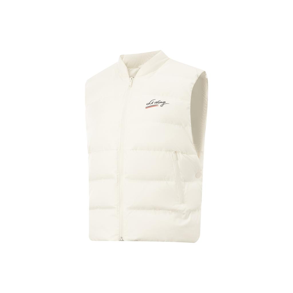 Li-Ning Stand Collar Letter Down Vest Women Vest AMRV040-1