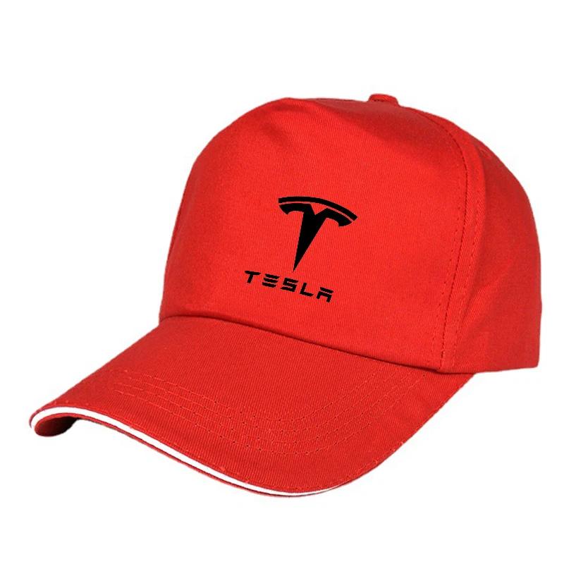 Car Sticker Tesla Baseball Cap Spring Outdoor Adjustable Casual Hats Sunscreen Hat Car Accessories For Tesla Model 3 Model S Mod