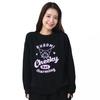 Kuromi Sweat Setup Dlouhé dlouhé pyžamo s horním a spodním dílem [SAZAC] Pyžamo, fleecové, unisex, dámské, pánské, kalhoty s rukávy, set, oblečení
