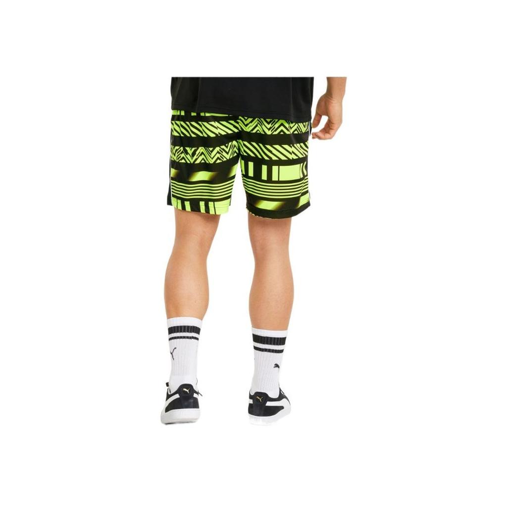 Puma Temoond Color Block Drawstring Soccer Shorts Men Shorts Black 765050