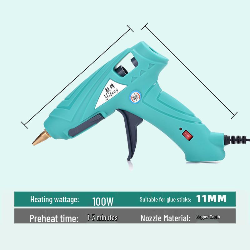 Multicolor High Viscosity Hot Melt Glue Gun for Handmade Jewelry and Crafts