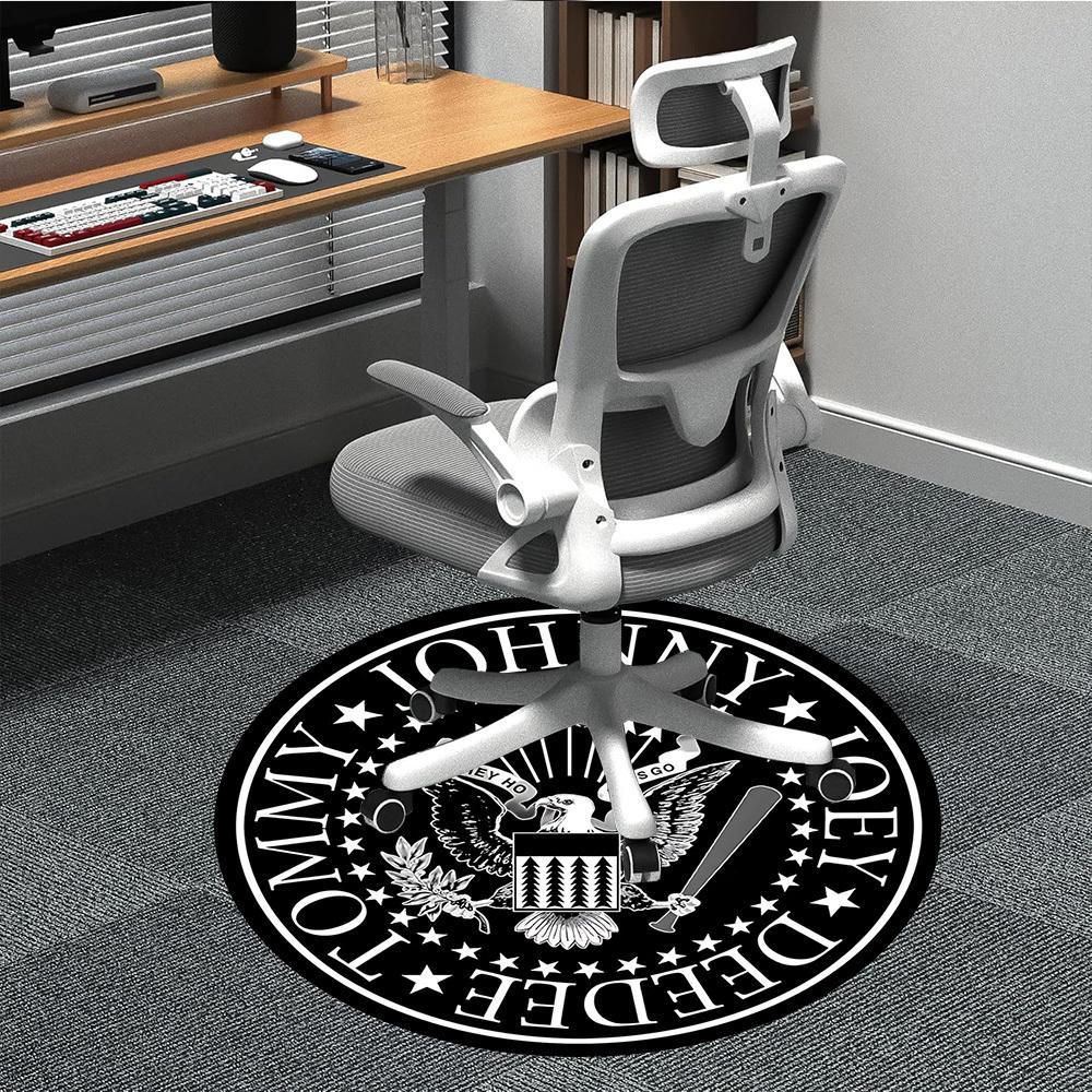 

1pc Seal of the United States Chair Carpet for Office, Non-slip, Soft and Durable Rug, Perfect for Office, Living Room yy251103185 80cm by 80cm