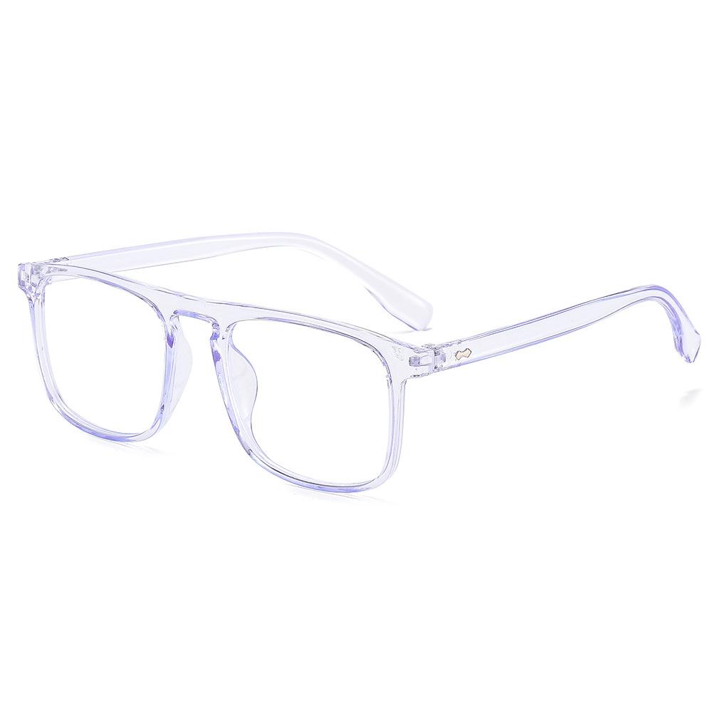 Anti-Blue Light Transparent Square Glasses Fashion Computer Eyeglasses Ins Women Men Glasses Frame