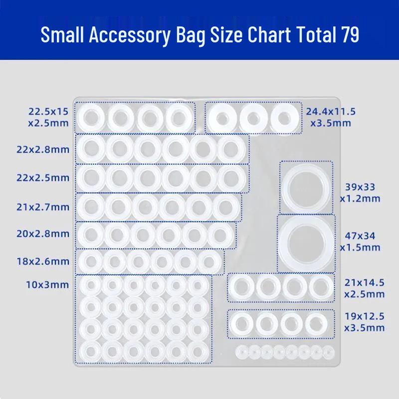 Kitchen & Bathroom Repair Accessories: Universal Sealing Ring, Shower & Faucet Installation, Angle Valve, Silicone Gasket