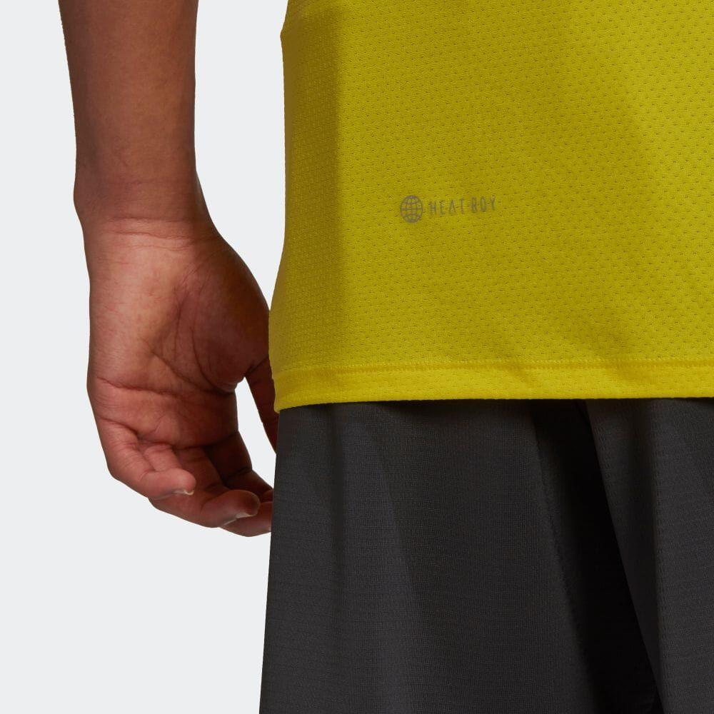 Adidas T Shirt Japan Version Men's Yellow HJ9773