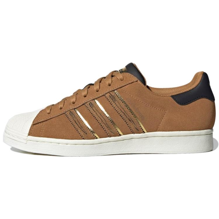 adidas originals Superstar CNY  Brown White Black  Men s GX2154 EU 45⅓