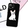 French Bulldog Dog Case For Xiaomi 13T Pro 13 14 Ultra 12T 11T 12 Lite POCO X6 Pro X3 X4 X5 F3 M5s M6 F5 Cover