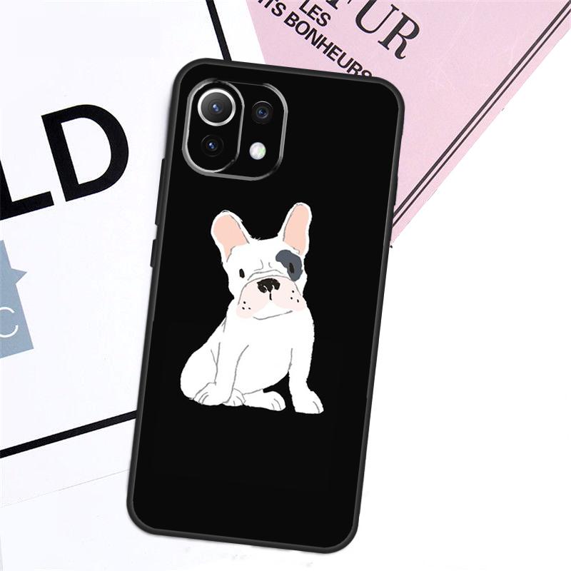 French Bulldog Dog Case For Xiaomi 13T Pro 13 14 Ultra 12T 11T 12 Lite POCO X6 Pro X3 X4 X5 F3 M5s M6 F5 Cover
