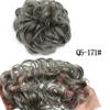 MISS WIG Straight Donut Chignon Hairpieces Synthetic Ombre Elastic Chignon Fluffy Messy Scrunchies Hair Bun for Women