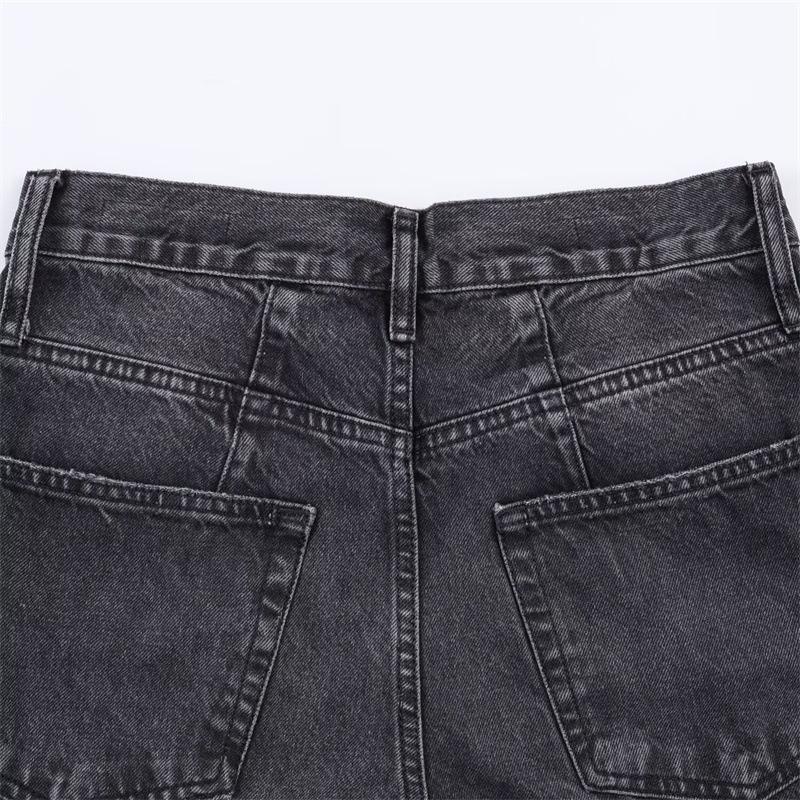 2025 Winter Women's High-Waisted Barrel Leg Jeans - European & American Style