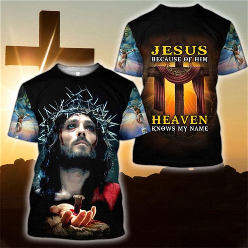 Summer Hipster Men t-shirt Jesus and Knights Templar 3D Printed Harajuku Short sleeve T shirts Unisex Casual tops XXS-6XL
