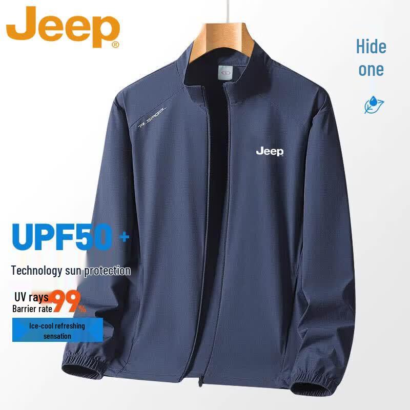 Jeep Leichte Herren-Sommer-Sonnenschutzkleidung