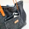 Women's Denim Shoulder Bag Large Capacity Tote Bag Fitness Purses for Women Vintage Handbags Hobo Tote Bag Canvas Satchel for Work Travel Shopping