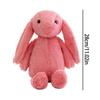 Cute Rabbit Plush Toy Soft Stuffed Long Ears Lop Bunny Doll Funny Baby's Sleeping Companion Delicate Home Decoration Kids Gifts