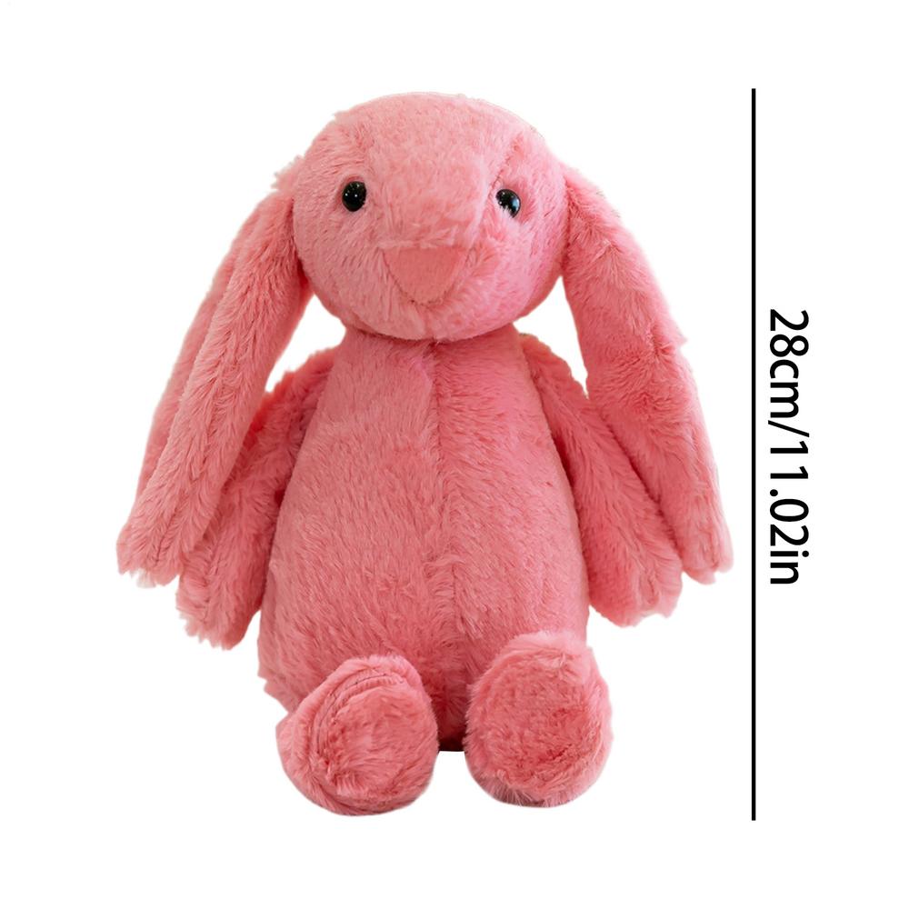 Cute Rabbit Plush Toy Soft Stuffed Long Ears Lop Bunny Doll Funny Baby's Sleeping Companion Delicate Home Decoration Kids Gifts