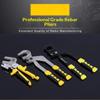 Stud Crimper Aluminum Alloy Handle Gypsum Plaster Board Drywall Tool Lightweight Keel Pliers For Fastening Metal Gadgets