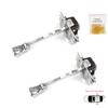 BDP1254-1 2 Pieces Rear Left AND Right Door Catch Hinge Brake Stop Check Strap Limiter for Renault Scenic Grand Scenic MK3 JZ0/1 2009-2016 824310005R
