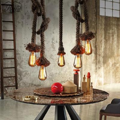 Lampadario Vintage Corda Senza Lampadina