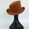 Taille Extra Large Chapeau Derby Haut Gentleman Chapeau Fedora Chapeau Haut de Forme Biseauté Coloré Chapeau Président en Feutre pour Hommes et Femmes