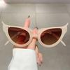 KAMMPT Cat Eye Sunglasses Vintage Snake Frame Multicolor Women Stylish Trendy Brand Design Shade Eyewear