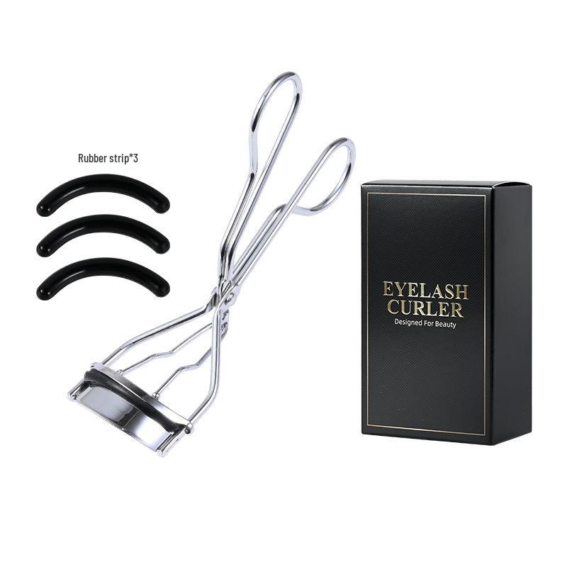Stainless Steel Wide-Angle Eyelash Curler for Natural Curl - Beginner's Portable Hot Seller