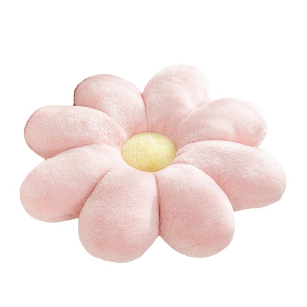 Soft Petals Car Seat Cushion Fluffy Tatami Mat Multifunctional Flower Plush Pillow  Living Room