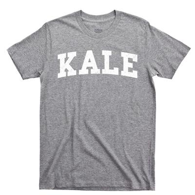 T-shirt KALE Foodie Vegano Vegetariano Non OGM Piante Biologiche Orto Verdure Tee