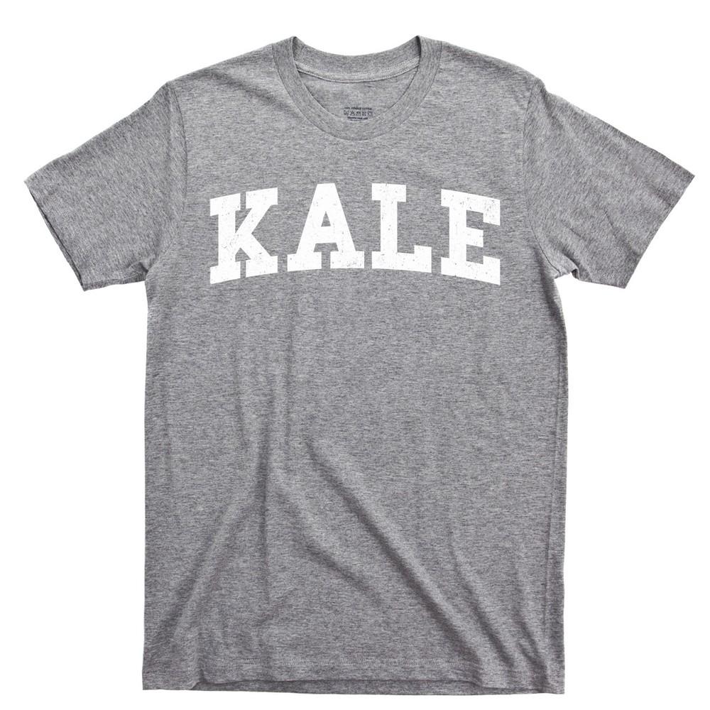 

KALE T Shirt Foodie Vegan Vegetarian Non GMO Organic Plants Garden Greens Tee M