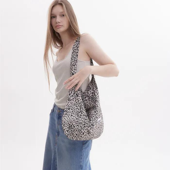 Vintage Leopard Easy Bag (Beige)