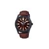 STANDARD Series Men's Analog Watch Series Classic Casual Date Display Waterproof Quartz Movement Leather Strap Japanese and Korean MTP-VD02BL-5E