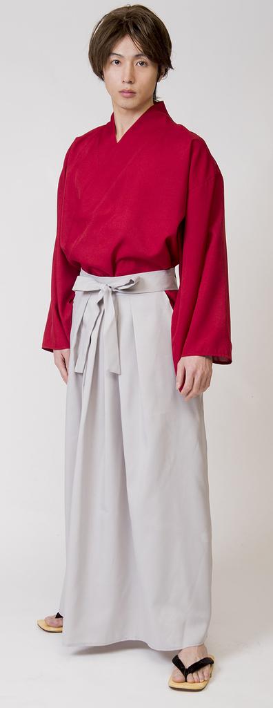 Clearstone Nari Charakterforschungsclub Cosplay Halloween Samurai Unisex Rot