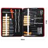 80Pcs Vegetable Fruit Carving Kit, Stainless Steel Peeling and Sculpting Tools Set, Kitchen Utensils for Garnish & Artistic Plating