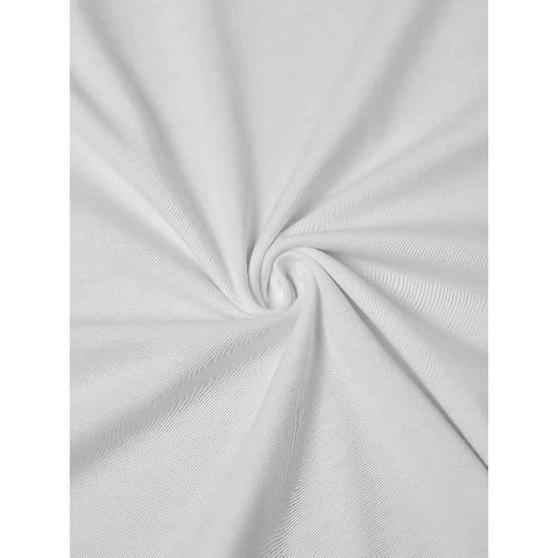 Europäische Größe Mädchen Rundhals Kurzarm T-Shirt mit Honigbienen-Musterdruck