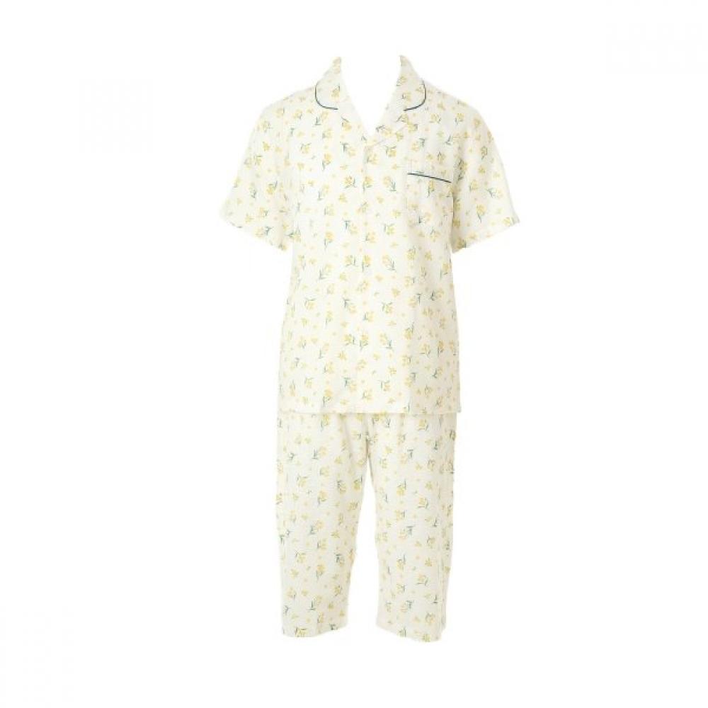 Venus Cotton Rayon Floral Pajama Vpas211m yellow/95