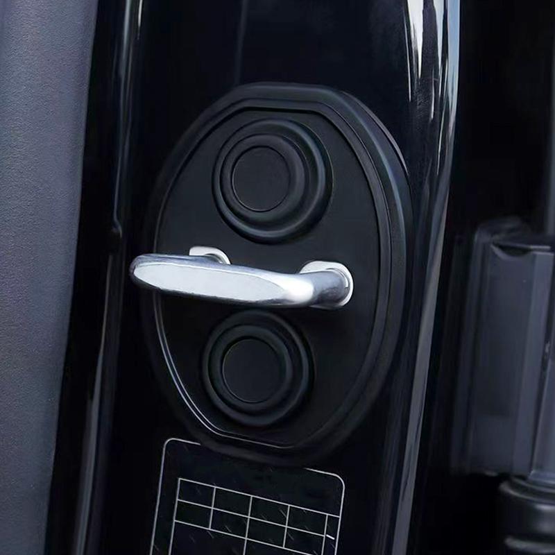 4 buc/Pachet Blocări cu Zăvor Mâner Ușă Anti Rugină Amortizor Silicon DIY Protecție Coliziune Vehicul