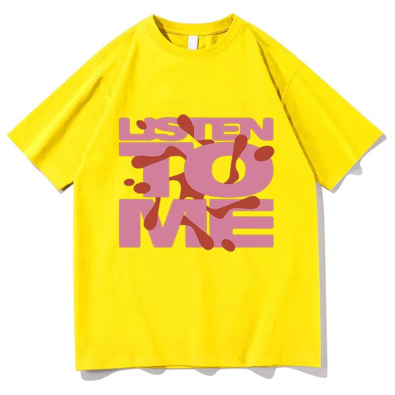 Lost Frequencies CIEL Radio Cargo Listen to Me Tshirt Hip Hop Unisex Streetwear Short Sleeve Cotton Fashion TShirt Clothes Tops