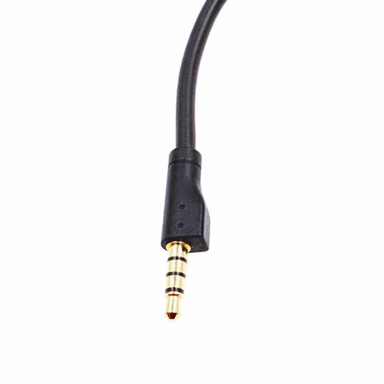 Headset Microphone Plug Play Replaceable Flexible 3.5mm Omnidirectional Gaming Headphone Microphone for Logitech-G Pro X