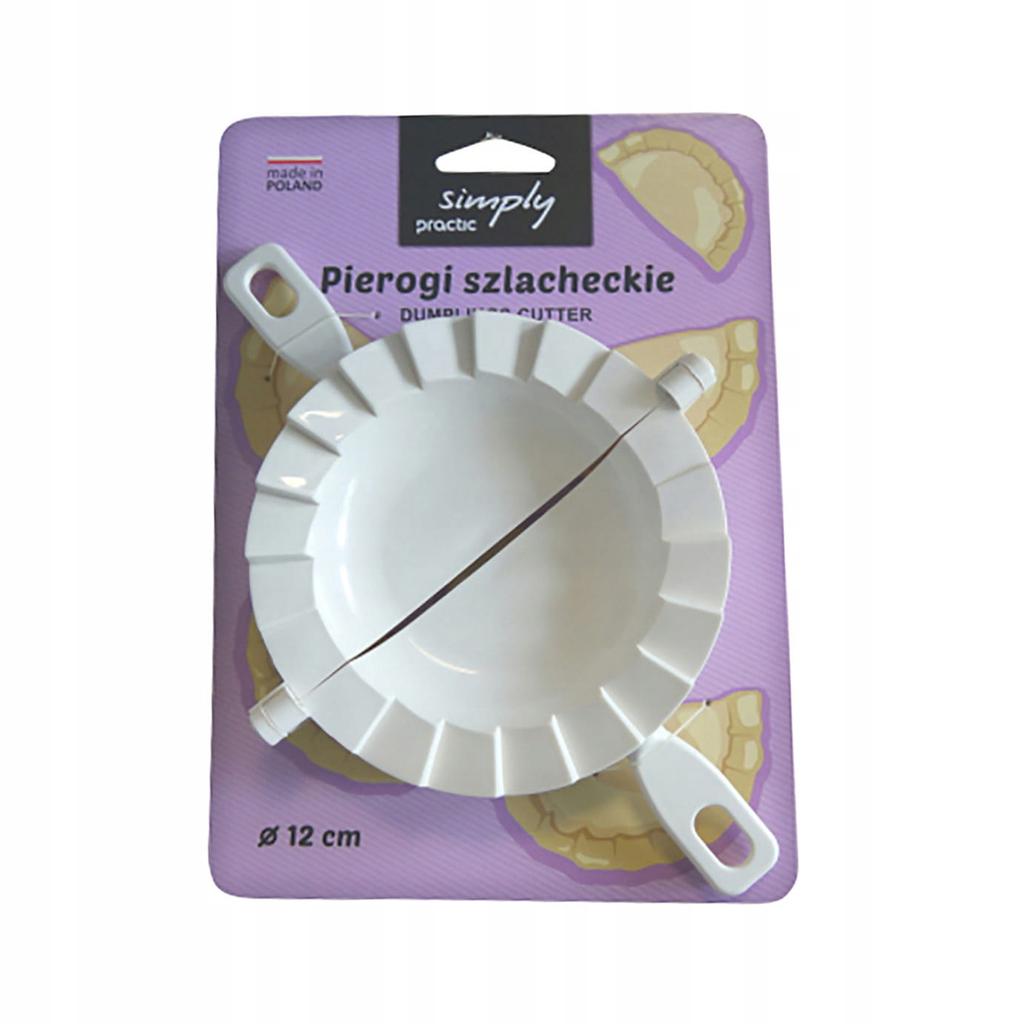 Foremka składana do pierogów szlacheckich pierożnica plastikowa 12cm 1szt
