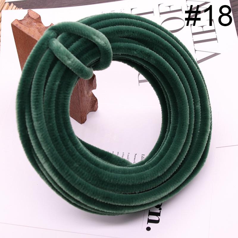 DIY Velvet Stick Flexible Handmade Twist for Hairpins Flowers Toys Wire Supplies
