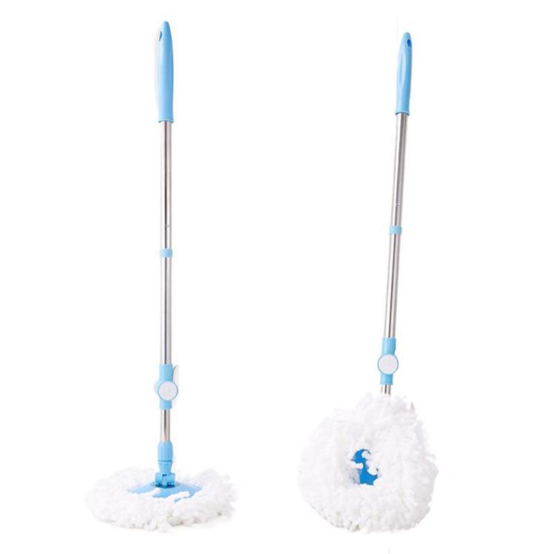 Spin Mop Stielgriff Ersatz Für Boden 360 Grad Drehbarer Bodenwischmop Stiel Ohne Fußpedal Version Griff Reinigungswerkzeug Set