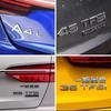 1Pcs ABS Car Decorations Accessories Sticker Decals Auto Trunk Emblem Badge For Audi Sline A3 A4 A5 A6 A7 A8 Q1 Q2 Q3 Q5 Q7 Q8