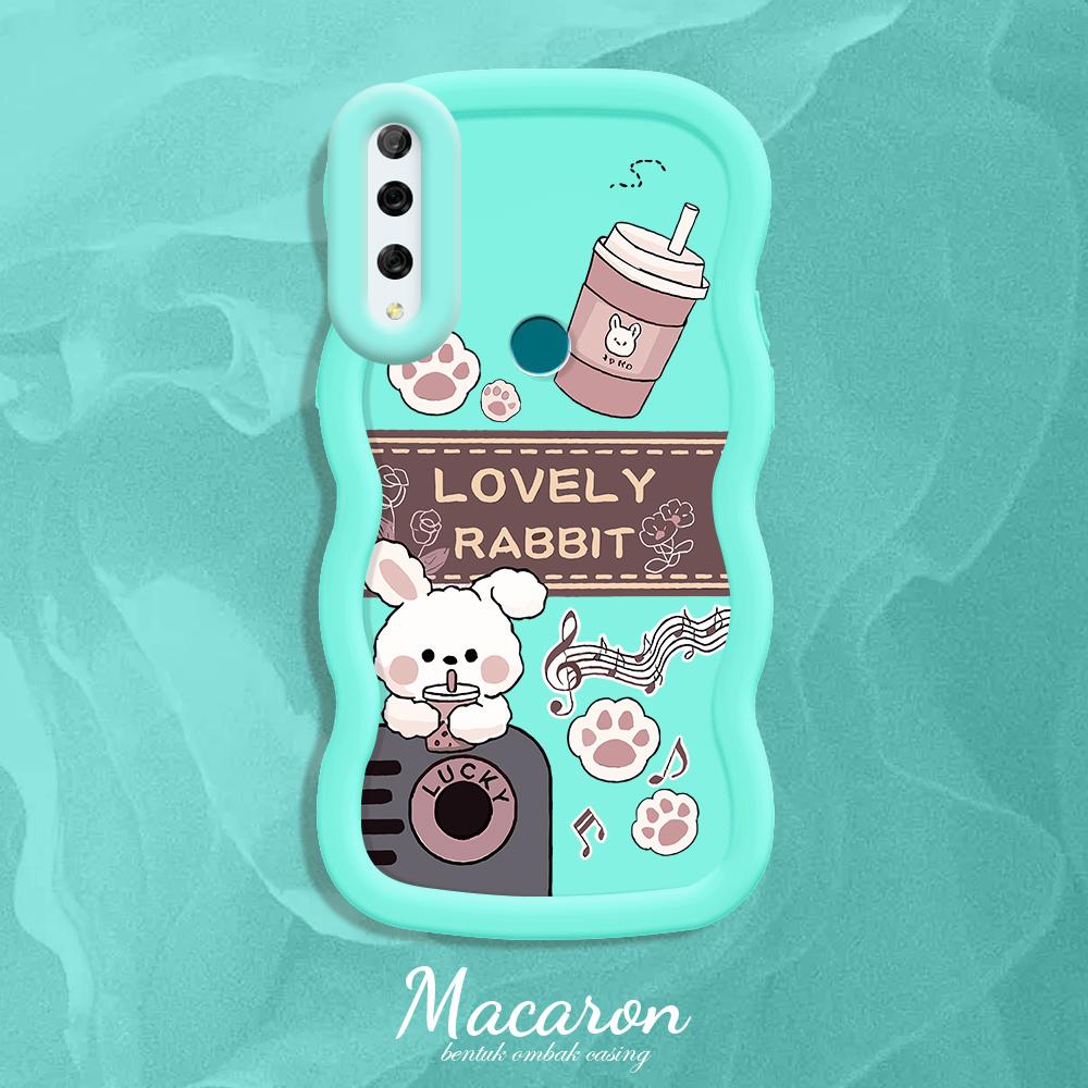 

Окрашенный узор Big Wave Edge Мягкий силиконовый материал Macaron чехол для телефона противоударный защитный резиновый чехол для iPhone Huawei Honor Infinix Tecno Tecno Pop 7 Pro синий